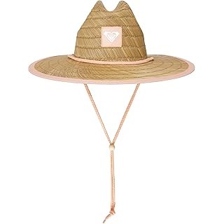 Girls' Tomboy Woven Straw Hat _ Wide Brim _ Adjustable _ Sun Protection _ Beach
