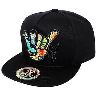 TOP Level Men's Adjustable Cotton Snapback Cap 7 (Various Unique Hat Designs Ava