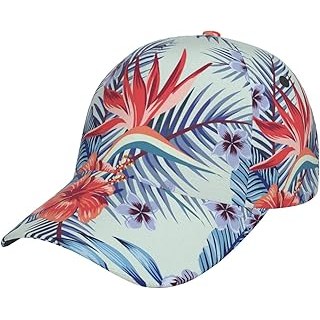 Tropical Floral Hawaiian Baseball Hats Adjustable Snapback Hats Baseball Caps fo