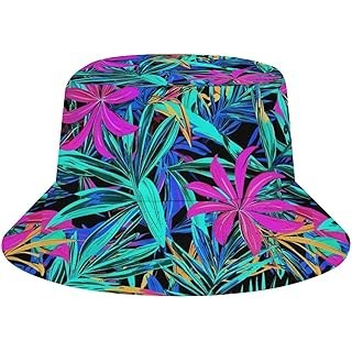 Unisex Bucket Hat Printed Sun Hats Fashion Fishing Hat Cute Fisherman Cap Outdoo